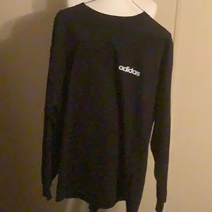 New long sleeve adidas black shirt